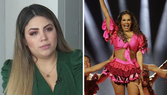 Giuliana Rengifo es acusada de meterse en la relación de cumbiambera. (Foto: captura ATV / Instagram)