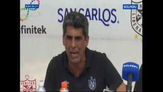 Álvaro Barco, gerente deportivo de San Martín sobre el arbitraje tras derrota de su equipo: ”¿Está dirigido o que?"
