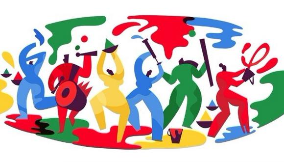 ¿Qué es el 'Holi'? Google le rinde homenaje con doodle (FOTOS)