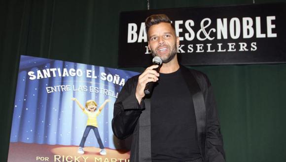 Libro de Ricky Martin entre los más vendidos en Estados Unidos