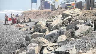 Municipalidad de Lima no retirará rocas de playa La Pampilla
