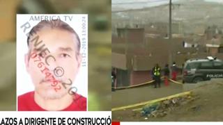 Pachacámac: dirigente de construcción civil fue asesinado de ocho balazos