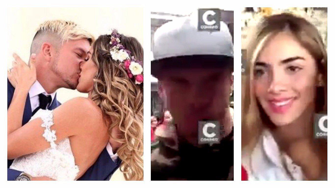 Korina y Mario Hart reaparecen en Huaral y dicen que no les preocupa denuncia por falso matrimonio [VIDEO]