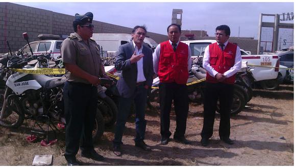 Chiclayo: La Contraloría inspecciona abandono de más de 200 vehículos de la Policía