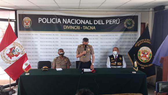 General Mejía en conferencia informó de hallazgo de menor en complejo fronterizo reportado secuestrado en Arica