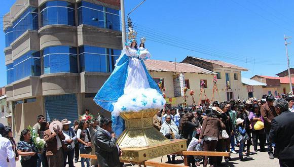 Ácora celebró a la Virgen del Rosario con danza Llipi pulis 