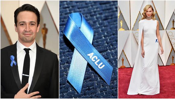 Oscar 2017: ¿Qué significó los lazos azules de la alfombra roja?