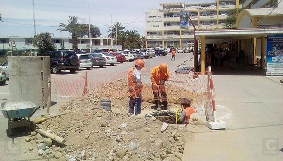Inician trabajos para cercar el área del nuevo hospital para Tacna