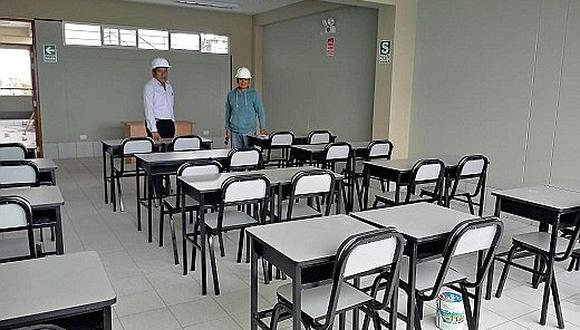 Culmina la construcción del Centro Educativo Técnico Productivo de Pacasmayo 