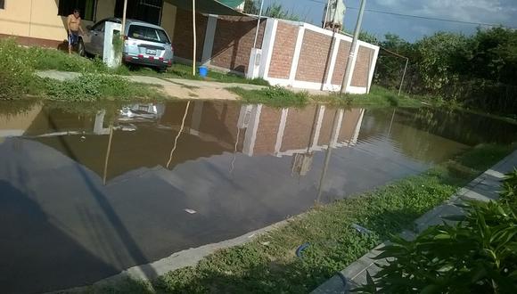 Ica: Vecinos denuncian contaminación por inundación de desagüe
