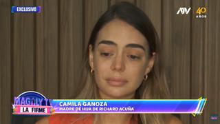 Camila Ganoza denuncia maltrato psicológico por parte de Richard Acuña, esposo de Brunella Horna (VIDEO)