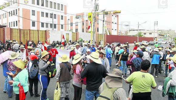 Protestantes de Siguas, Quilca y Lluta amenazan con paralizar proyecto Majes Siguas II