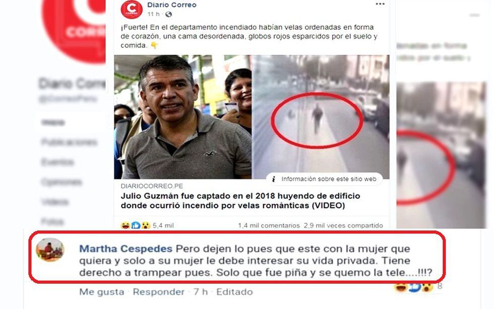Regidora de Casma sobre Julio Guzmán: “Tiene derecho a trampear”