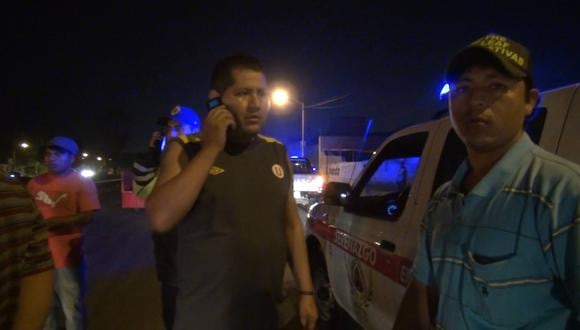 Chimbote: Conductor choca a motocarga que llevaba a una familia e intenta fugar
