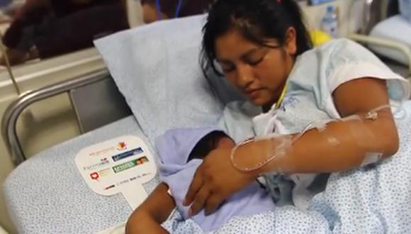 Año Nuevo: Tres robustos bebés nacieron en hospitales de EsSalud e Instituto Materno Perinatal (Video)