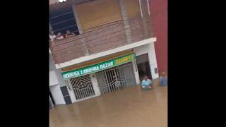 Ciclón Yaku: Lambayecanos claman por ayuda tras desborde de río La Leche (VIDEOS)