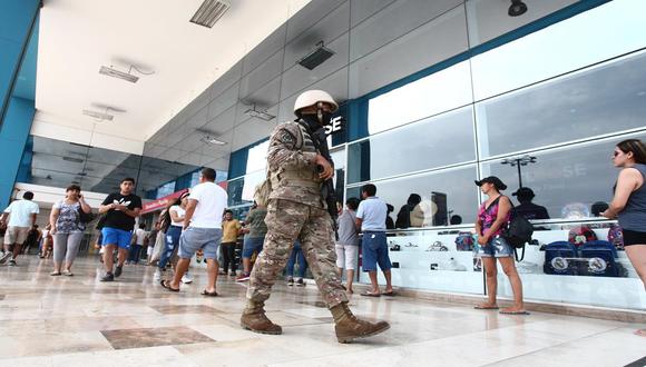 Chimbote: Defensoría pide más control por aglomeraciones en centros comerciales (Foto referencial: Francisco Rodríguez/GEC)