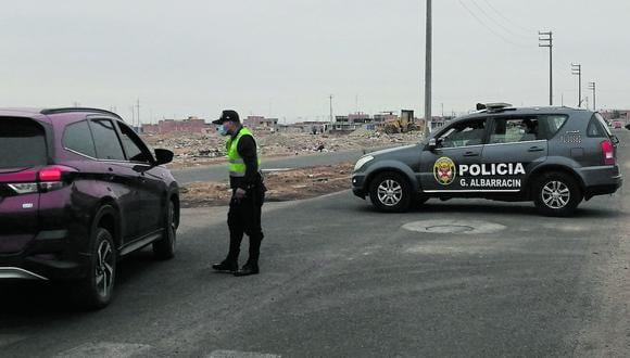 Policía ejecutó operativos en diversos puntos de Tacna para tratar de ubicar a los delincuentes. (Foto: Difusión)
