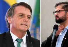 Jair Bolsonaro afirma que no irá a la toma de posesión de Gabriel Boric en Chile