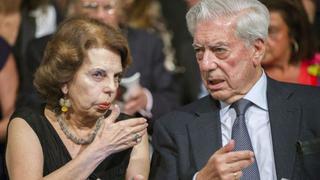 Patricia Llosa reaparece en casa de Mario Vargas Llosa, pero reacciona amenazando con su bolso ante las cámaras