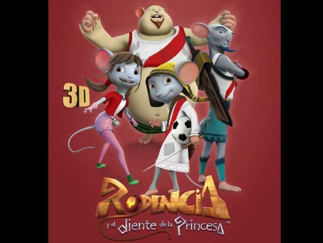 Protagonista de "Rodencia y el Diente de la Princesa" se pone camiseta de la selección