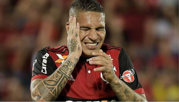 Flamengo suspende por segunda vez contrato de Paolo Guerrero