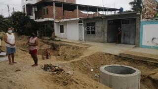 Tumbes: Vecinos del asentamiento humano El Roble reclaman por obra abandonada