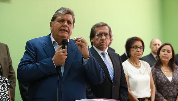Alan García: Decretos de Urgencia fueron imprescindibles para acelerar obras 