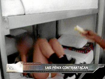 Filman a policías Fénix en ropa interior