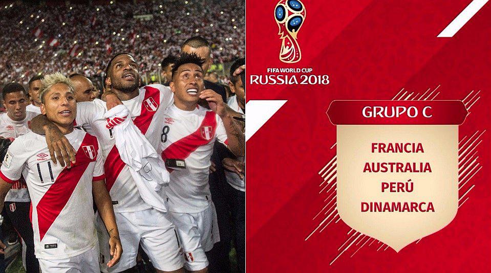 Perú debuta ante Dinamarca el 16 de junio en Rusia 2018