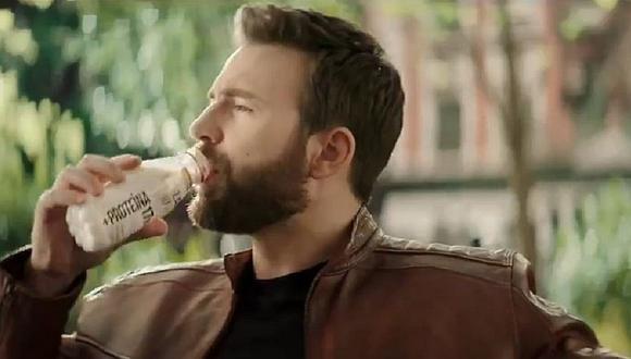 Chris Evans se vuelve viral tras anuncio de leche en México 