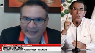 Congresista dice grosería contra Martín Vizcarra tras votación de inmunidad (VIDEO)