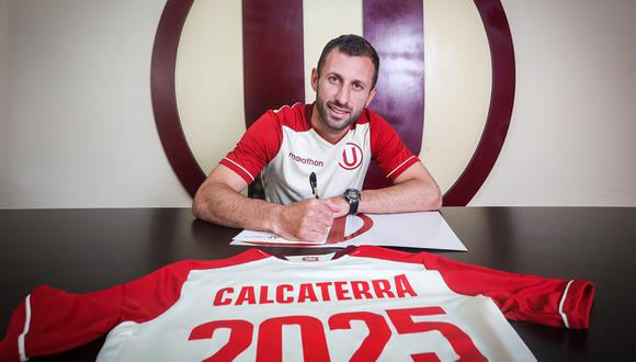 Horacio Calcaterra es nuevo jugador del cuadro crema. Foto: Universitario prensa.