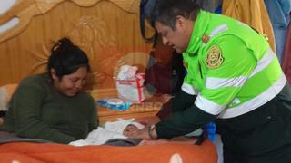 Jefe de la Sexta Macro Región Policial visita a pareja que no fue apoyada por policía para llegar a hospital (VIDEO)