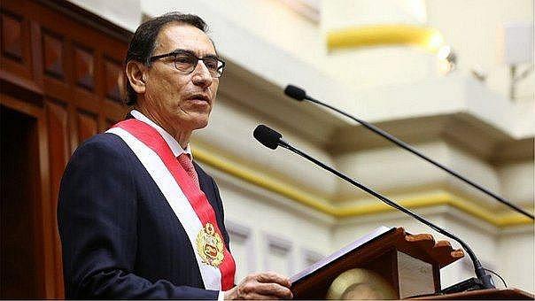 Martín Vizcarra dará Mensaje a la Nación hoy a las 5:30  p.m.