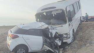 Lambayeque: Chofer y copiloto mueren en accidente de tránsito