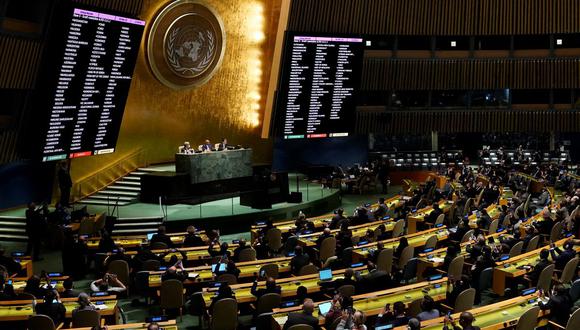Asamblea General de la ONU. (TIMOTEO A. CLARY / AFP).