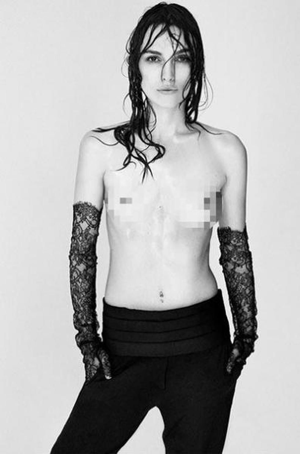 Mira la sensual sesión de fotos de Keira Knightley