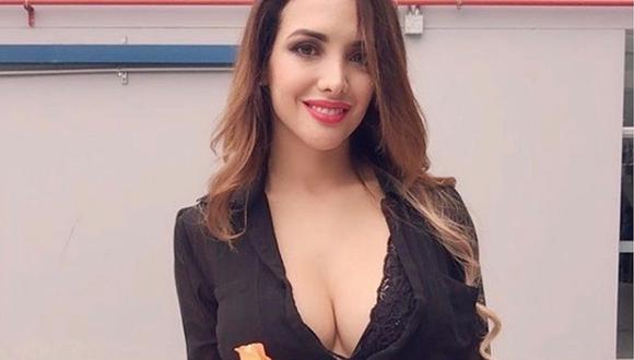 Rosángela Espinoza celebró clasificación de Perú al Mundial con sensual atuendo (FOTO) 