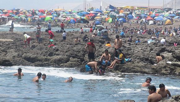 Ocho playas no están aptas para los bañistas en Tacna