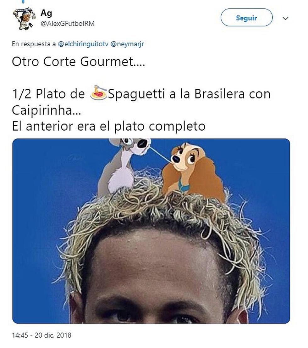 Neymar se hizo radical cambio de look y genera divertidos memes en Twitter (FOTOS)