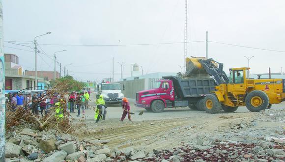 Retiran 500 toneladas de basura de Nuevo Chimbote