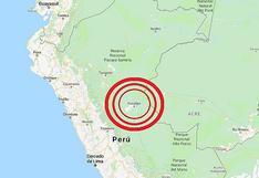 Ucayali: sismo de magnitud 4,6 se registró la noche de este miércoles en Pucallpa