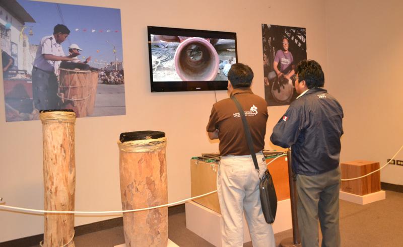 Exhiben instrumentos musicales afroperuanos en museo Brüning