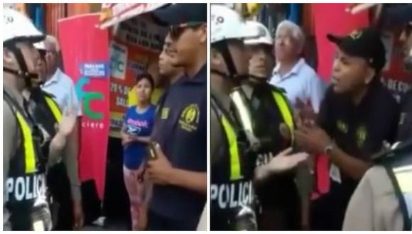 ​Facebook: policía femenina pone en su lugar a sereno malcriado (VIDEO)