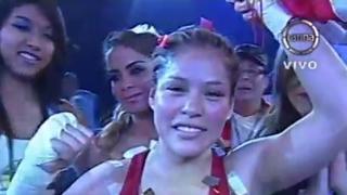 Linda Lecca retuvo título mundial AMB ante la mexicana Guadalupe Martínez