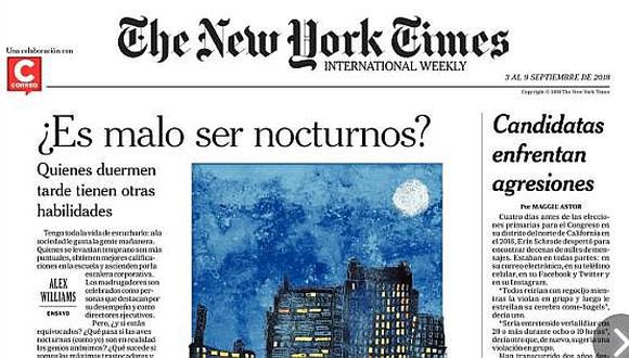 The New York Times en Correo: ¿Es malo ser nocturnos? 