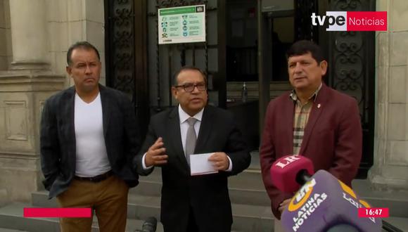 Anuncio fue realizado por el presidente del Consejo de Ministros. (Foto: TV Perú)