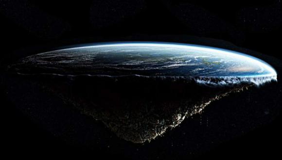 ¿Cómo sería el mundo si la Tierra fuera realmente plana? (FOTO)