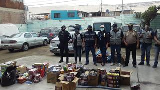 Tacna: Incautan pirotécnicos en feria navideña del estadio “Maracaná”